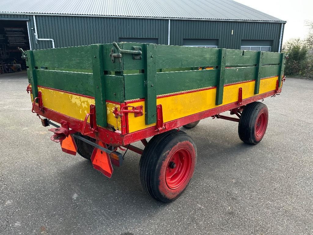 Miedema landbouwwagen vierwielige wagen schamelwagen - Landbrugsvogn: billede 2 Miedema landbouwwagen vierwielige wagen schamelwagen - Landbrugsvogn: billede 2