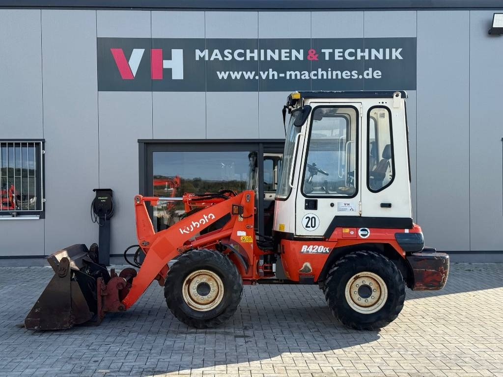 Kubota R 420 - Gummihjulslæsser: billede 1 Kubota R 420 - Gummihjulslæsser: billede 1