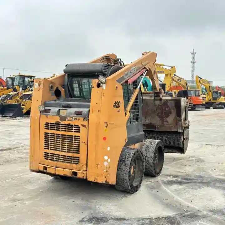 Construction Mini Equipment Case 420 Skid Steer Loader for Sale - Skridstyret minilæsser: billede 4 Construction Mini Equipment Case 420 Skid Steer Loader for Sale - Skridstyret minilæsser: billede 4