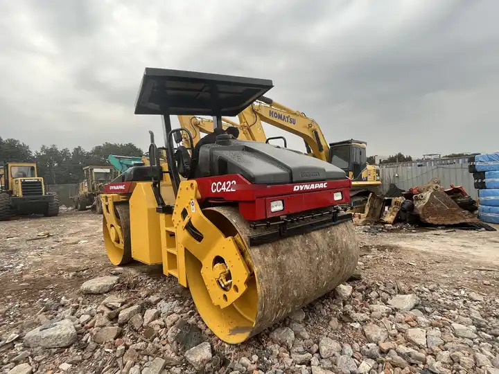 High Quality Used Industrial Compactor Machine Dynapac Cc 422 Hydraulic Vibrating Road Roller For Sale With High Quality - Vejtromle: billede 3 High Quality Used Industrial Compactor Machine Dynapac Cc 422 Hydraulic Vibrating Road Roller For Sale With High Quality - Vejtromle: billede 3