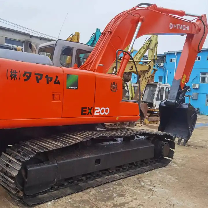 Popular Second Hand Hitachi Excavator Ex200 Used Hitachi Crawler Digger Original Made In Japan at Low Price For Sale - Bæltegravemaskine: billede 1 Popular Second Hand Hitachi Excavator Ex200 Used Hitachi Crawler Digger Original Made In Japan at Low Price For Sale - Bæltegravemaskine: billede 1