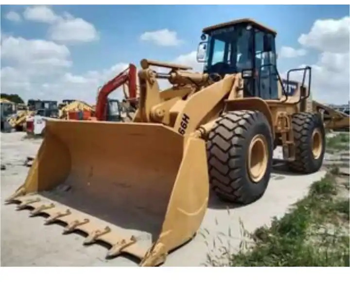 Used Construction Caterpillar 966h Wheeled Loader Cat966h Cat966 Wheel Loader in Shanghai - Gummihjulslæsser: billede 1 Used Construction Caterpillar 966h Wheeled Loader Cat966h Cat966 Wheel Loader in Shanghai - Gummihjulslæsser: billede 1