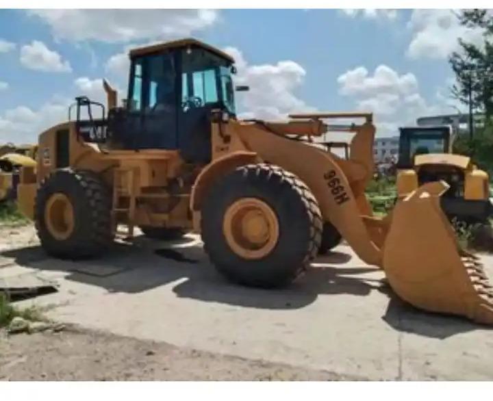 Used Construction Caterpillar 966h Wheeled Loader Cat966h Cat966 Wheel Loader in Shanghai - Gummihjulslæsser: billede 5 Used Construction Caterpillar 966h Wheeled Loader Cat966h Cat966 Wheel Loader in Shanghai - Gummihjulslæsser: billede 5