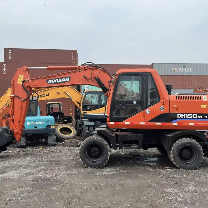 Used Doosan Dh150W-7 Medium 15 Ton Second-Hand Construction Machinery Doosan 60W/150W/210W in Stock - Gravemaskine: billede 1 Used Doosan Dh150W-7 Medium 15 Ton Second-Hand Construction Machinery Doosan 60W/150W/210W in Stock - Gravemaskine: billede 1