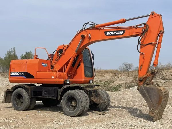 Wheel Digging Crawler Excavator Used Doosan150W Dh150W Dh150W-7 / Second-Hand Korea Engine Doosan Dh 150 150W-7 Doosan150 - Hjulgravemaskine: billede 2 Wheel Digging Crawler Excavator Used Doosan150W Dh150W Dh150W-7 / Second-Hand Korea Engine Doosan Dh 150 150W-7 Doosan150 - Hjulgravemaskine: billede 2