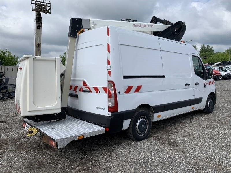 Lastbil med mandskabslift Renault Master Klubb K32 - 12,5 m, 120 kg: billede 6