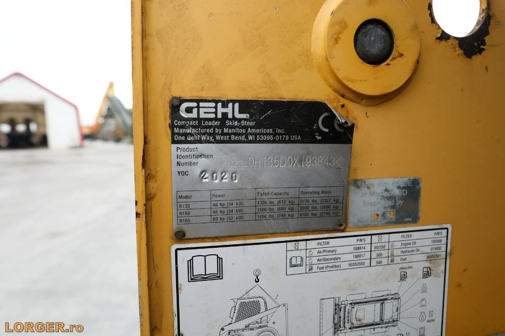 Skridstyret minilæsser Gehl R 135: billede 18