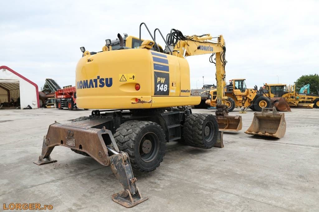 Komatsu PW 148-10 - Hjulgravemaskine: billede 4 Komatsu PW 148-10 - Hjulgravemaskine: billede 4