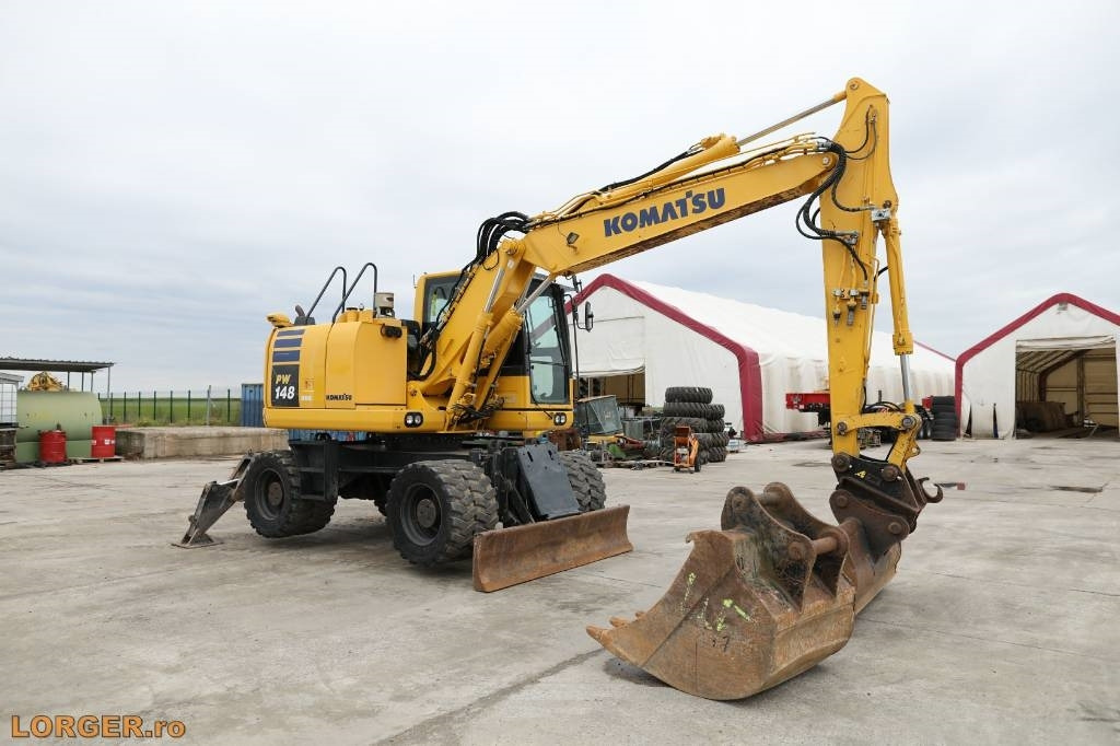 Komatsu PW 148-10 - Hjulgravemaskine: billede 2 Komatsu PW 148-10 - Hjulgravemaskine: billede 2