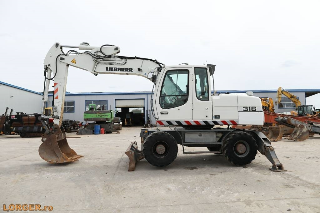 Liebherr A 316 Litronic - Hjulgravemaskine: billede 4 Liebherr A 316 Litronic - Hjulgravemaskine: billede 4
