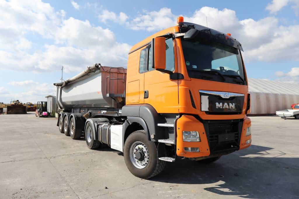 MAN TGS 18.480 4x4 Truck + Carnehl CHKS/AH Aluminium T - Tipvogn lastbil: billede 1 MAN TGS 18.480 4x4 Truck + Carnehl CHKS/AH Aluminium T - Tipvogn lastbil: billede 1