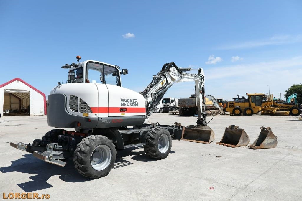 Wacker Neuson EW 100 - Hjulgravemaskine: billede 4 Wacker Neuson EW 100 - Hjulgravemaskine: billede 4