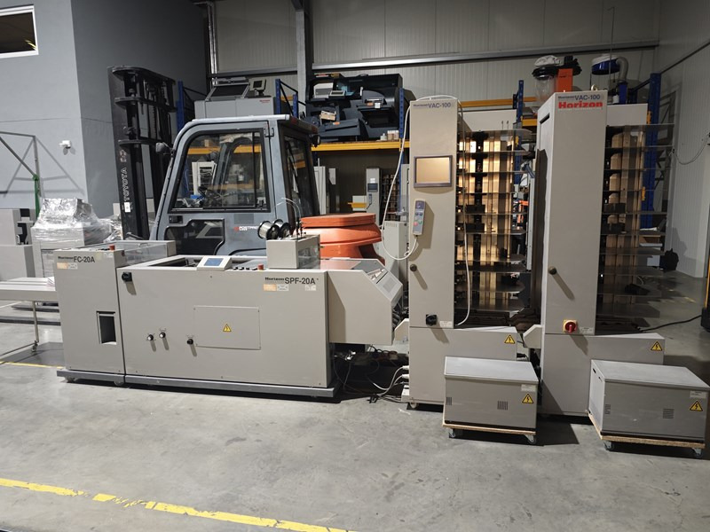 Horizon SPF-20A FC-20A VAC-100a VAC-100m | 2003 | 5,2 Mio - Trykmaskine: billede 1 Horizon SPF-20A FC-20A VAC-100a VAC-100m | 2003 | 5,2 Mio - Trykmaskine: billede 1