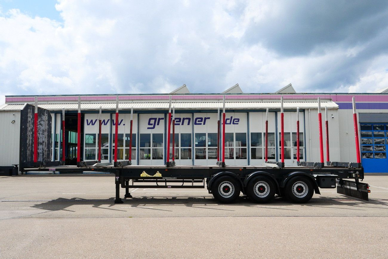 Schwarzmüller Y serie /RUNGENSATTEL HOLZ ECCO STEEL 9to /8 x - Sættevogn til tømmer: billede 5 Schwarzmüller Y serie /RUNGENSATTEL HOLZ ECCO STEEL 9to /8 x - Sættevogn til tømmer: billede 5