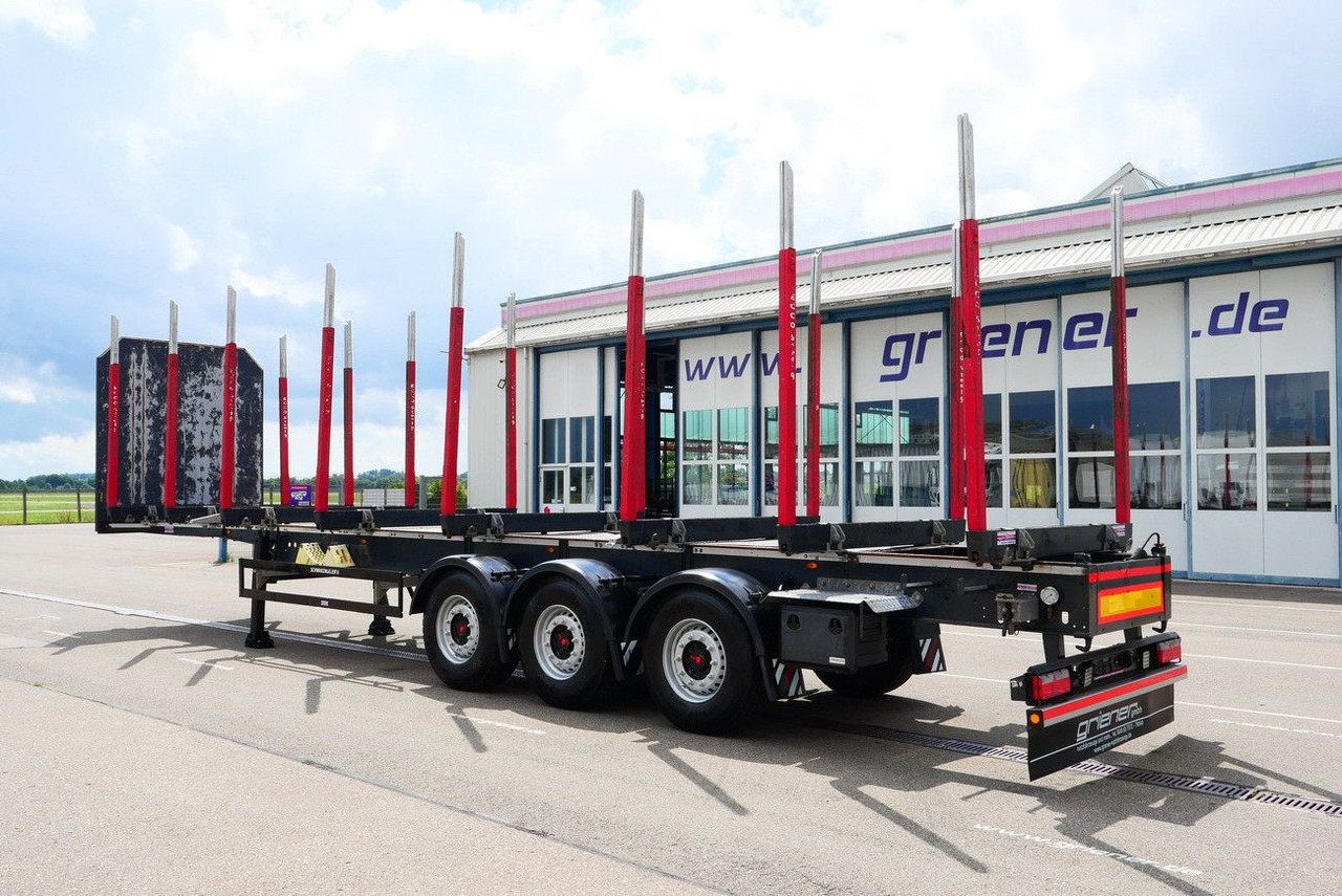 Schwarzmüller Y serie /RUNGENSATTEL HOLZ ECCO STEEL 9to /8 x - Sættevogn til tømmer: billede 4 Schwarzmüller Y serie /RUNGENSATTEL HOLZ ECCO STEEL 9to /8 x - Sættevogn til tømmer: billede 4