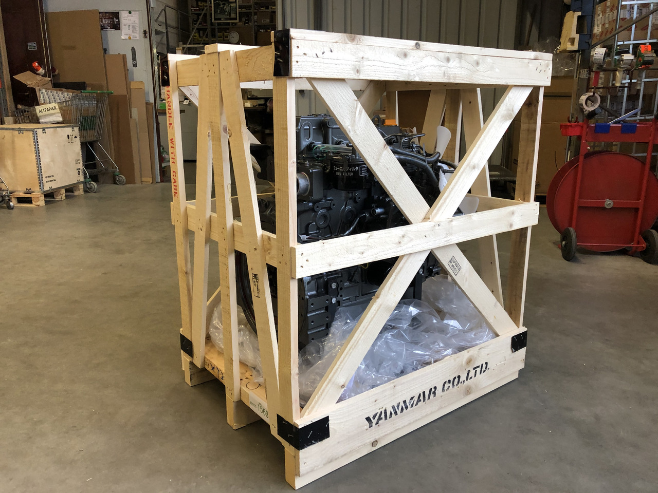 Yanmar 4TNV98 50,7kW/2500rpm - Motor for Entreprenørmaskin: billede 3 Yanmar 4TNV98 50,7kW/2500rpm - Motor for Entreprenørmaskin: billede 3