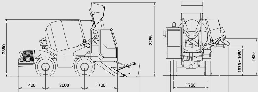 Ny Betonbil Carmix 2.5TT: billede 9