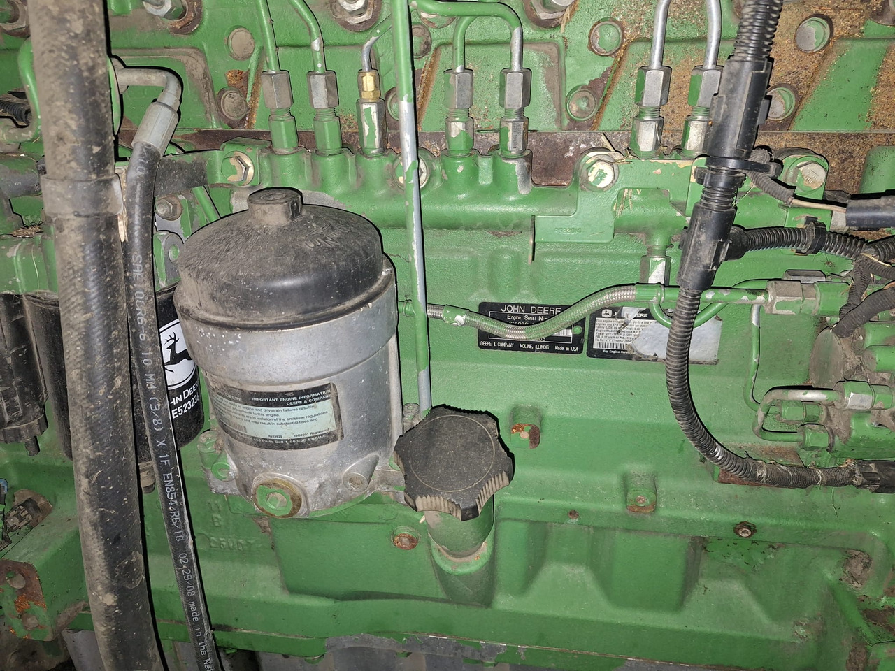 JOHN DEERE T670 - Mejetærsker: billede 3 JOHN DEERE T670 - Mejetærsker: billede 3