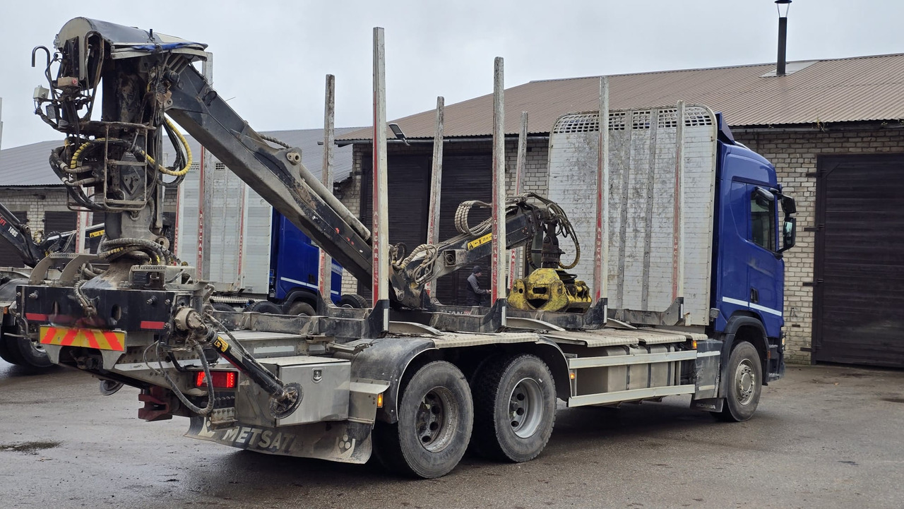 SCANIA R450 - Tømmerbil, Lastbil med kran: billede 4 SCANIA R450 - Tømmerbil, Lastbil med kran: billede 4