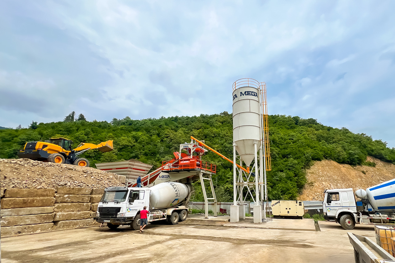 CONCRETE BATCHING PLANT MOBILE - Betonfabrik: billede 1 CONCRETE BATCHING PLANT MOBILE - Betonfabrik: billede 1