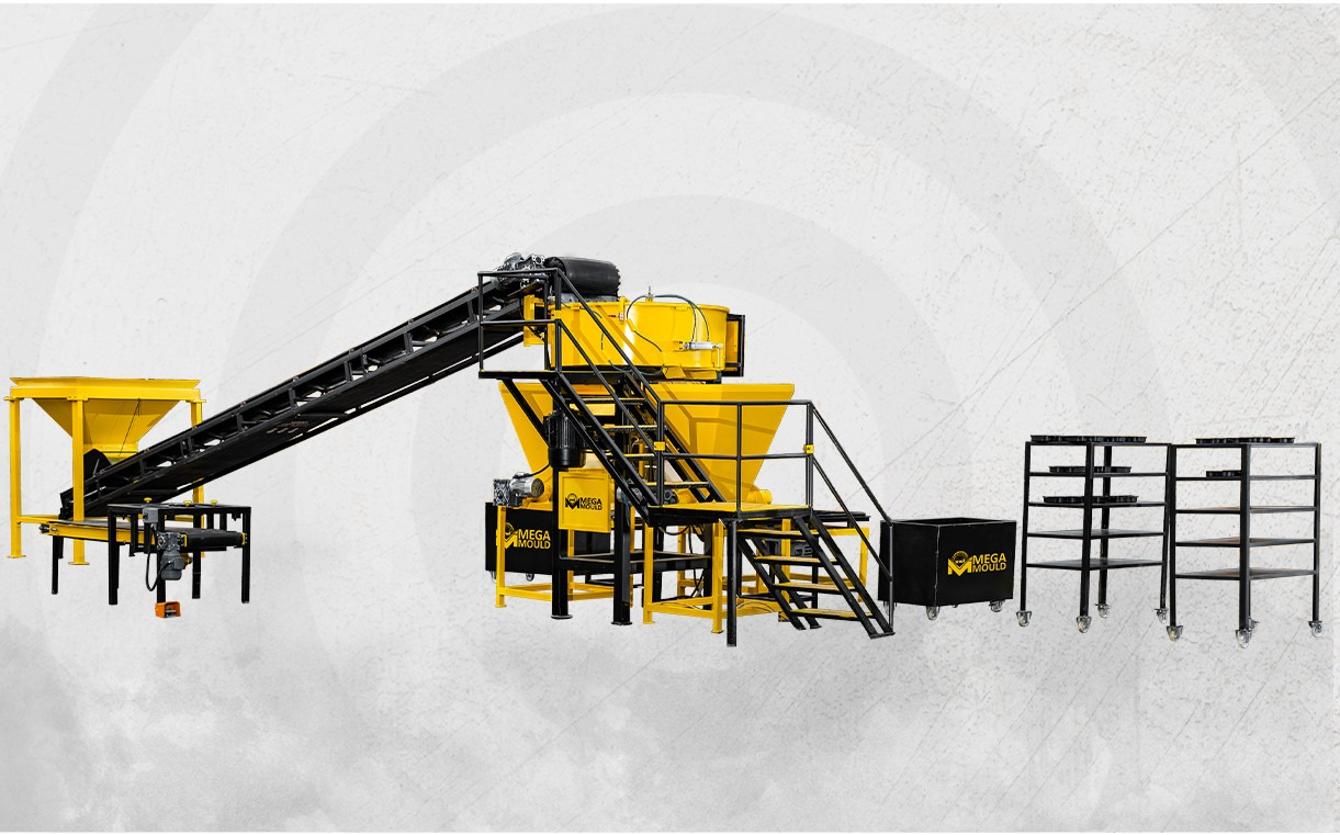 MEGA DECORATIVE PAVER BLOCK MANUFACTURING PLANT - Blokstensmaskine: billede 3 MEGA DECORATIVE PAVER BLOCK MANUFACTURING PLANT - Blokstensmaskine: billede 3