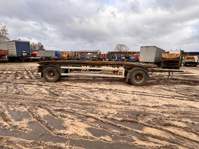 Hüffermann HAR 1870 L Schlitten - Abrollanhänger - Kroghejsvogn/ Skip loader anhænger: billede 3 Hüffermann HAR 1870 L Schlitten - Abrollanhänger - Kroghejsvogn/ Skip loader anhænger: billede 3