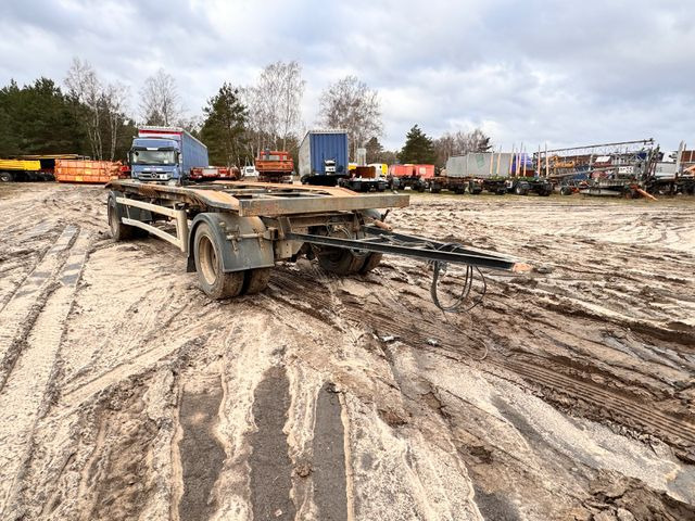 Hüffermann HAR 1870 L Schlitten - Abrollanhänger - Kroghejsvogn/ Skip loader anhænger: billede 1 Hüffermann HAR 1870 L Schlitten - Abrollanhänger - Kroghejsvogn/ Skip loader anhænger: billede 1