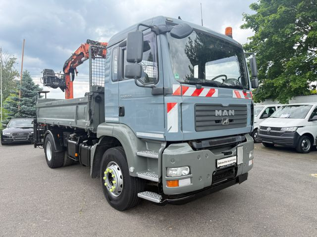 MAN TGA 18.350 Kran Terex - Tipvogn lastbil, Lastbil med kran: billede 1 MAN TGA 18.350 Kran Terex - Tipvogn lastbil, Lastbil med kran: billede 1