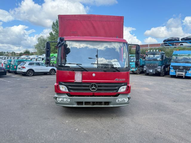 Mercedes-Benz Atego 816 L Lbw Tempomat - Lastbil med presenning: billede 1 Mercedes-Benz Atego 816 L Lbw Tempomat - Lastbil med presenning: billede 1