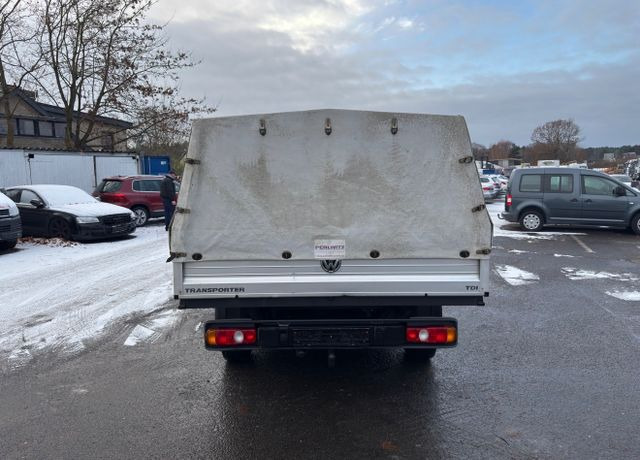 Volkswagen T5 Transporter Pritsche Pritsche Doppelkabine - Varebil med presenning: billede 5 Volkswagen T5 Transporter Pritsche Pritsche Doppelkabine - Varebil med presenning: billede 5