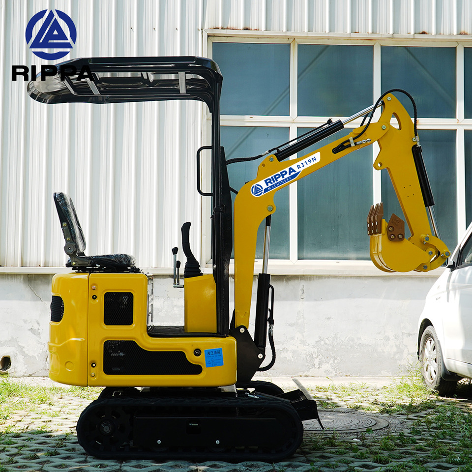 Ny Minigravemaskine Rippa Mini Excavator R319, CE certification, Warm air conditioning, Rapid delivery: billede 10 Ny Minigravemaskine Rippa Mini Excavator R319, CE certification, Warm air conditioning, Rapid delivery: billede 10