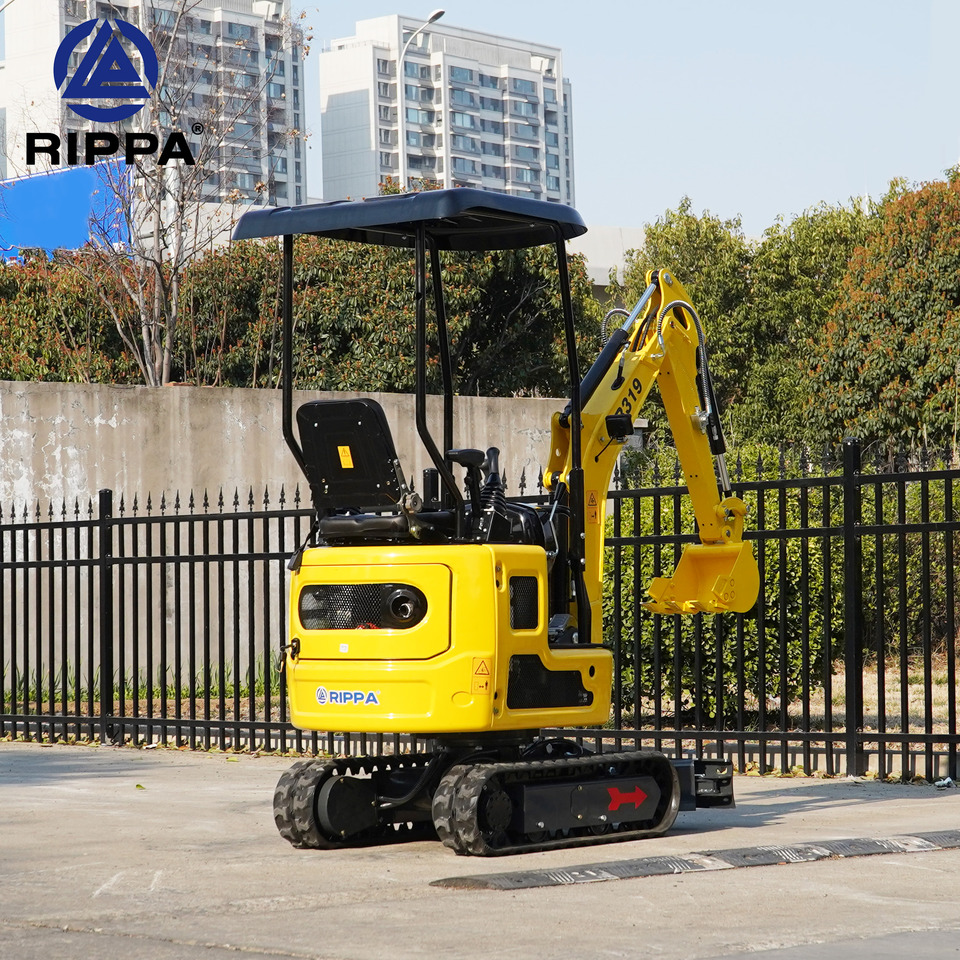 Rippa R319 Pilot Control|Kubota Engine|Euro 5|CE|Telescopic chassis|Lateral swing mini excavator - Minigravemaskine: billede 5 Rippa R319 Pilot Control|Kubota Engine|Euro 5|CE|Telescopic chassis|Lateral swing mini excavator - Minigravemaskine: billede 5