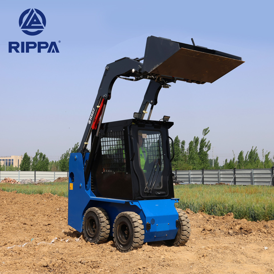 Rippa RS07 Compact Loader | 24.4hp Kubota Power | High Flow Dual Pump | Comfortable A/C Cabin - Skridstyret minilæsser: billede 3 Rippa RS07 Compact Loader | 24.4hp Kubota Power | High Flow Dual Pump | Comfortable A/C Cabin - Skridstyret minilæsser: billede 3