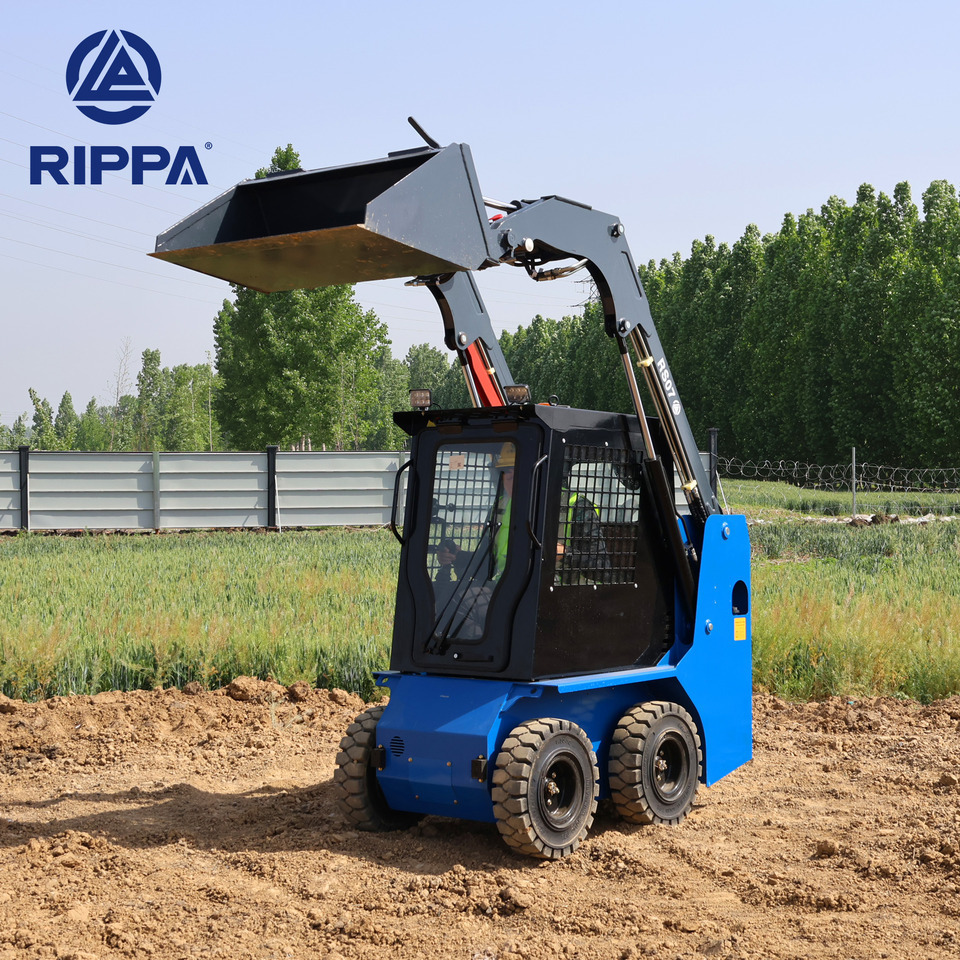 Rippa RS07 Compact Loader | 24.4hp Kubota Power | High Flow Dual Pump | Comfortable A/C Cabin - Skridstyret minilæsser: billede 2 Rippa RS07 Compact Loader | 24.4hp Kubota Power | High Flow Dual Pump | Comfortable A/C Cabin - Skridstyret minilæsser: billede 2