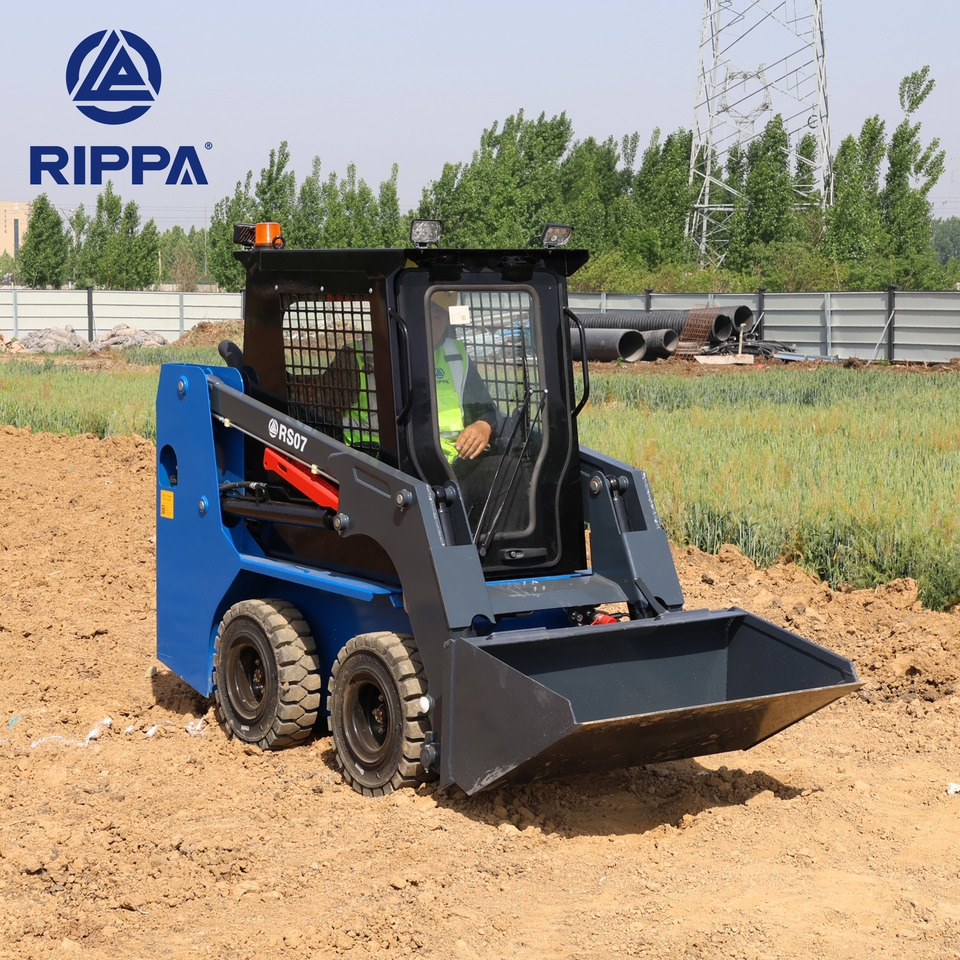 Rippa RS07 Compact Loader | 24.4hp Kubota Power | High Flow Dual Pump | Comfortable A/C Cabin - Skridstyret minilæsser: billede 1 Rippa RS07 Compact Loader | 24.4hp Kubota Power | High Flow Dual Pump | Comfortable A/C Cabin - Skridstyret minilæsser: billede 1