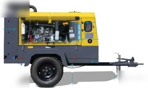 ATLAS COPCO 300 CFM - Luftkompressor: billede 4 ATLAS COPCO 300 CFM - Luftkompressor: billede 4