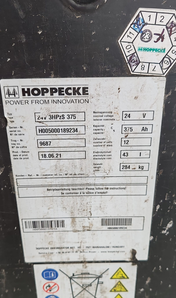 Jungheinrich ERE120 batt2021 - Håndløftevogn: billede 3 Jungheinrich ERE120 batt2021 - Håndløftevogn: billede 3