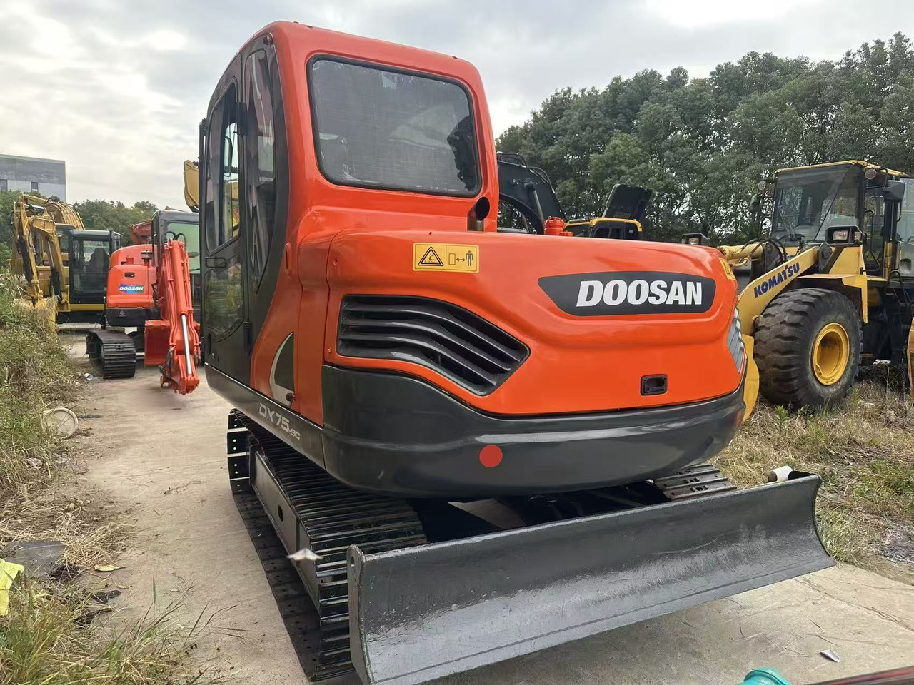 Doosan DX75 - Bæltegravemaskine: billede 4 Doosan DX75 - Bæltegravemaskine: billede 4