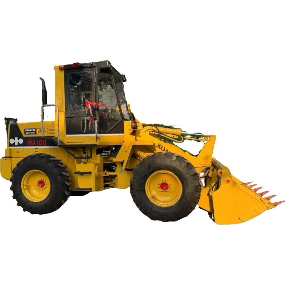 Komatsu WA100 - Gummihjulslæsser: billede 1 Komatsu WA100 - Gummihjulslæsser: billede 1