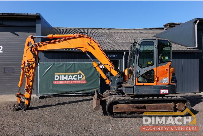 Doosan DX 80 R mono airco CW10 hydraulic qh - Minigravemaskine: billede 1 Doosan DX 80 R mono airco CW10 hydraulic qh - Minigravemaskine: billede 1