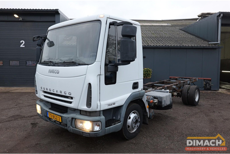 Iveco ML75E16 Eurocargo - Euro 5 - 4x2 - chassis 600 cm lang - lage km - Lastbil chassis: billede 1 Iveco ML75E16 Eurocargo - Euro 5 - 4x2 - chassis 600 cm lang - lage km - Lastbil chassis: billede 1