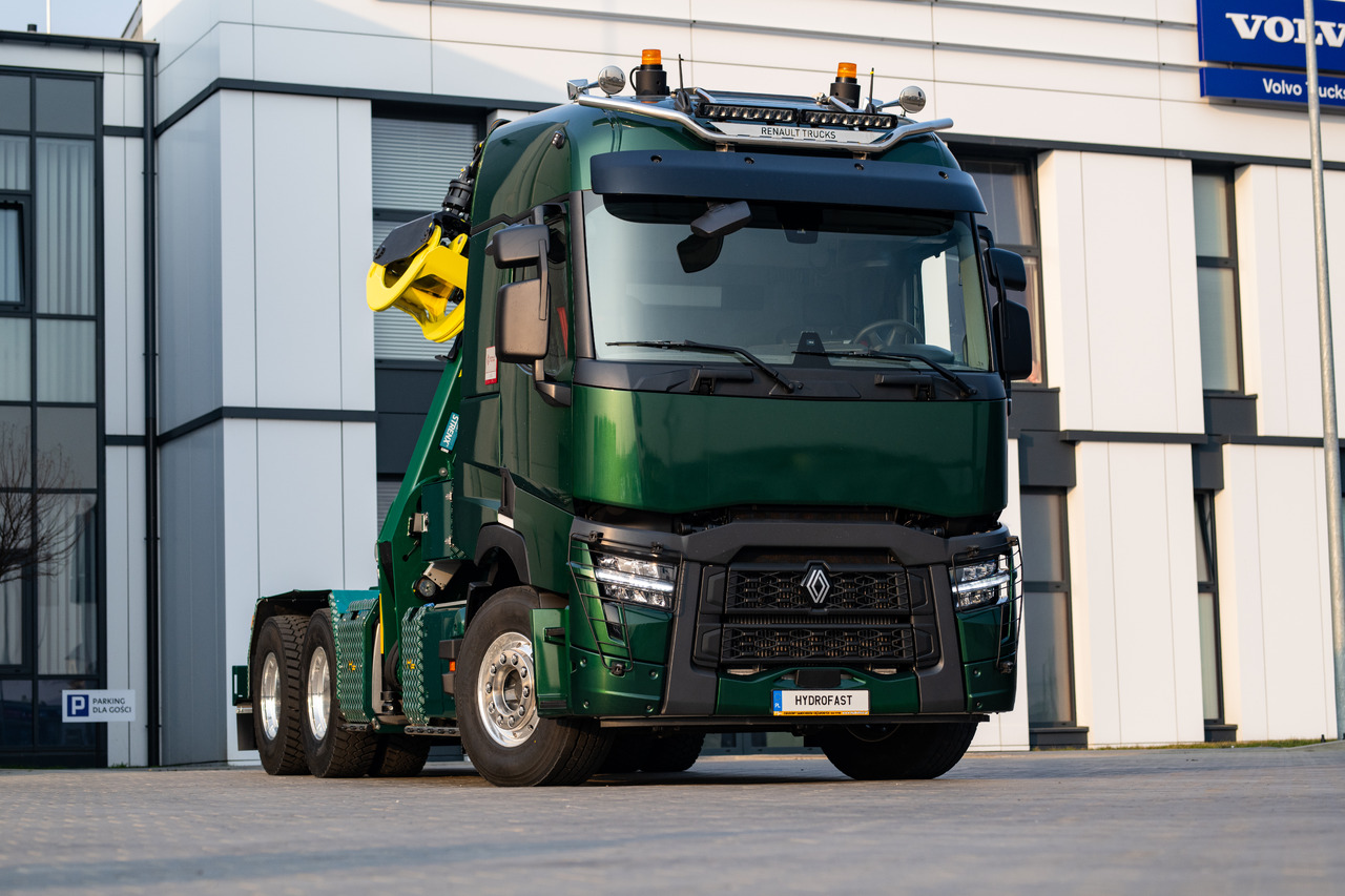 RENAULT TRUCKS C P6X4 DO DŁUŻYC na stanie / Renault type C P6x4 long timber transport body / Renault Typ C P6x4 mit langer Holztransportkonstruktion / / - Tømmerbil, Lastbil med kran: billede 2 RENAULT TRUCKS C P6X4 DO DŁUŻYC na stanie / Renault type C P6x4 long timber transport body / Renault Typ C P6x4 mit langer Holztransportkonstruktion / / - Tømmerbil, Lastbil med kran: billede 2