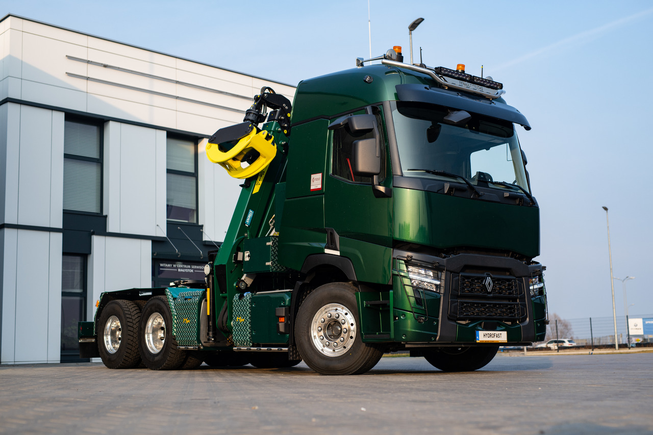 RENAULT TRUCKS C P6X4 DO DŁUŻYC na stanie / Renault type C P6x4 long timber transport body / Renault Typ C P6x4 mit langer Holztransportkonstruktion / / - Tømmerbil, Lastbil med kran: billede 3 RENAULT TRUCKS C P6X4 DO DŁUŻYC na stanie / Renault type C P6x4 long timber transport body / Renault Typ C P6x4 mit langer Holztransportkonstruktion / / - Tømmerbil, Lastbil med kran: billede 3