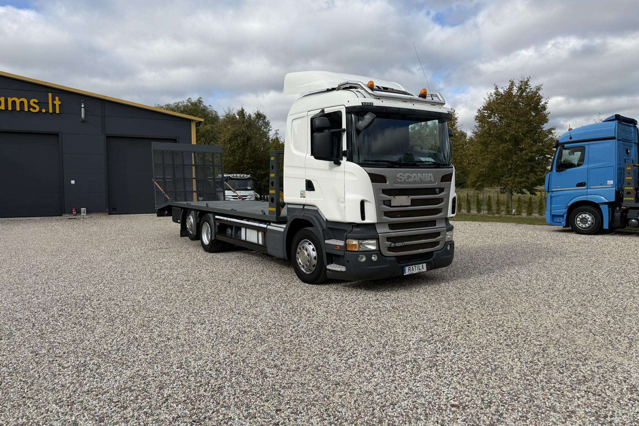 Scania R420 - Biltransportør lastbil: billede 1 Scania R420 - Biltransportør lastbil: billede 1