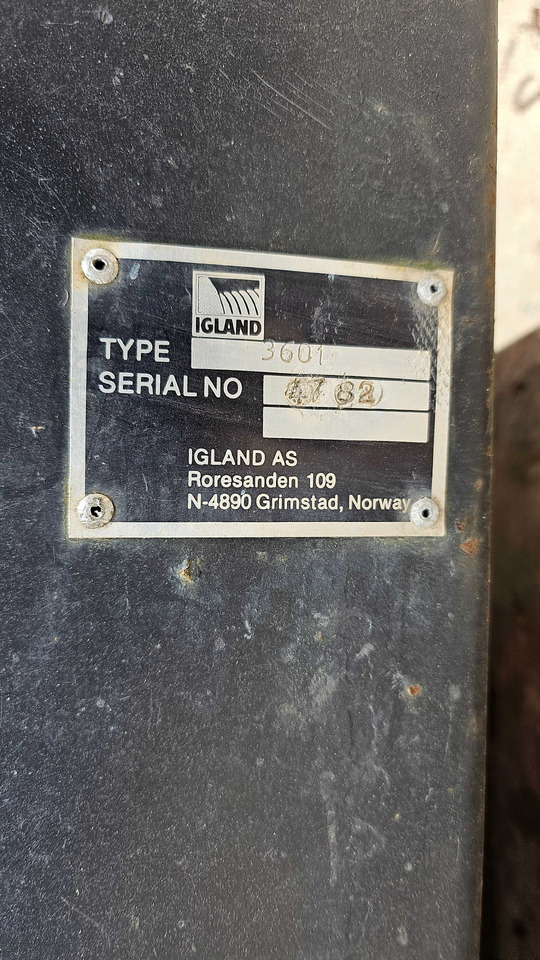 Wciągarka leśna IGLAND 3601 - Spil for Skovningsmaskine: billede 3 Wciągarka leśna IGLAND 3601 - Spil for Skovningsmaskine: billede 3