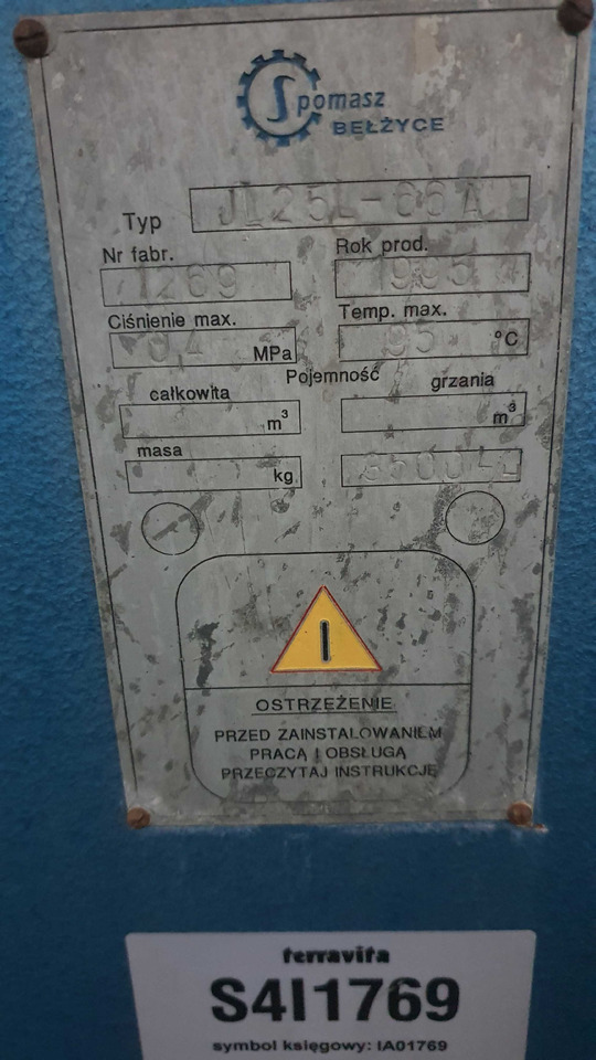 Wymiennik ciepła Spomasz Bełężyce 3500 l/h 10.000 zł + 23% VAT - Entreprenør varmeblæser: billede 4 Wymiennik ciepła Spomasz Bełężyce 3500 l/h 10.000 zł + 23% VAT - Entreprenør varmeblæser: billede 4