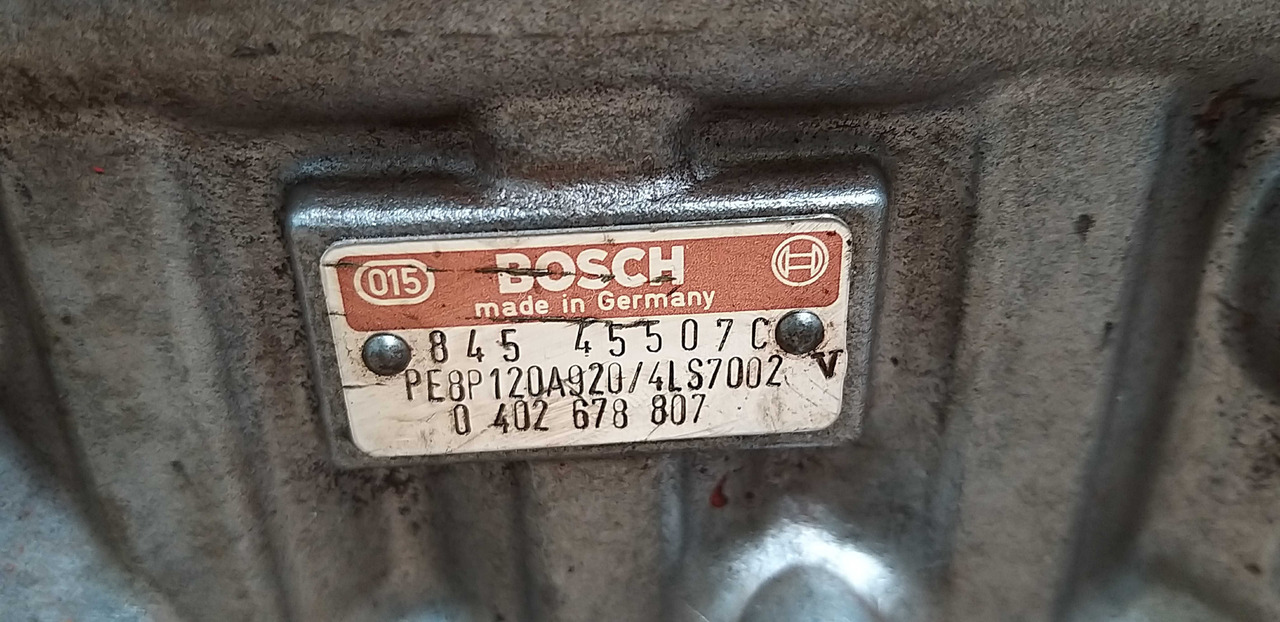 Pompa wtryskowa Bosch - Brændstofsystem: billede 5 Pompa wtryskowa Bosch - Brændstofsystem: billede 5