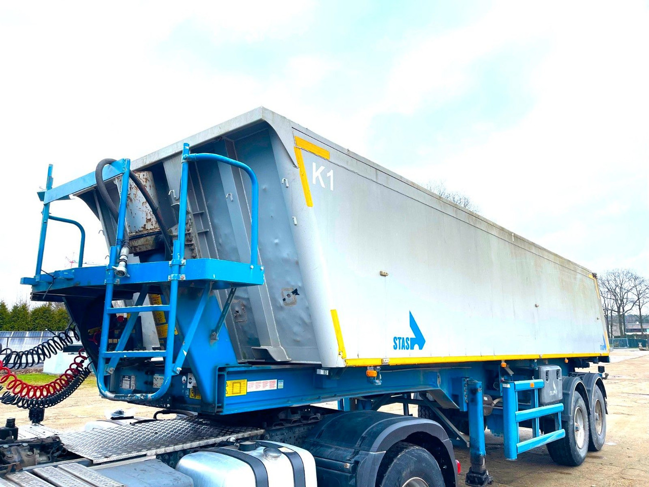 Stas SA236K/ALU/32m3 - Tipvogn sættevogn: billede 2 Stas SA236K/ALU/32m3 - Tipvogn sættevogn: billede 2