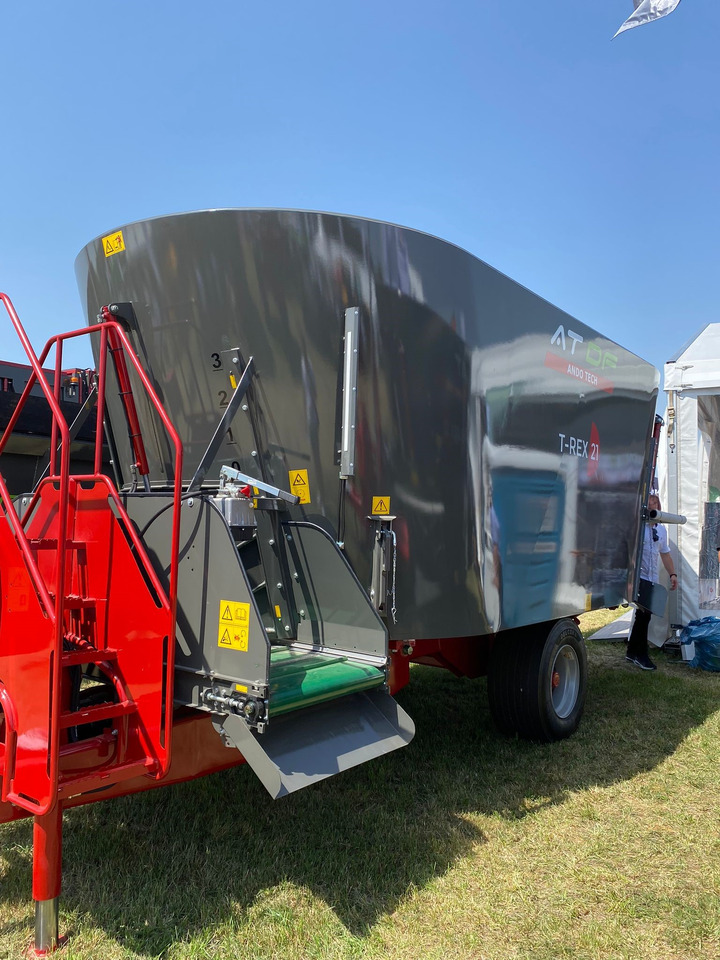 Ando Tech Futtermischwagen / Feed mixer / Melangeuse / Carro di alimentazione / Remolque alimentador / Кормораздатчик / Wóz paszowy T-REX 24 m3 - Fuldfoderblander: billede 2 Ando Tech Futtermischwagen / Feed mixer / Melangeuse / Carro di alimentazione / Remolque alimentador / Кормораздатчик / Wóz paszowy T-REX 24 m3 - Fuldfoderblander: billede 2
