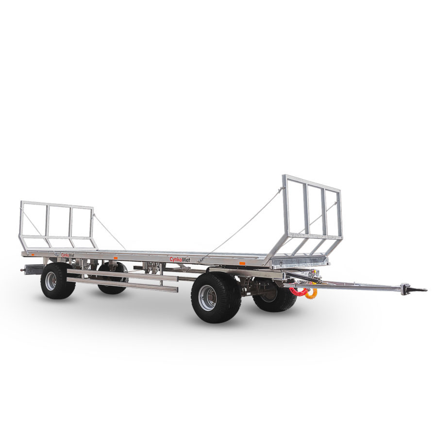Cynkomet Ballentransportwagen / Bale platform / Remorque pour balles / Rimorchio per balle / Przyczepa do przewozu bel - Landbrugs anhænger platform: billede 3 Cynkomet Ballentransportwagen / Bale platform / Remorque pour balles / Rimorchio per balle / Przyczepa do przewozu bel - Landbrugs anhænger platform: billede 3